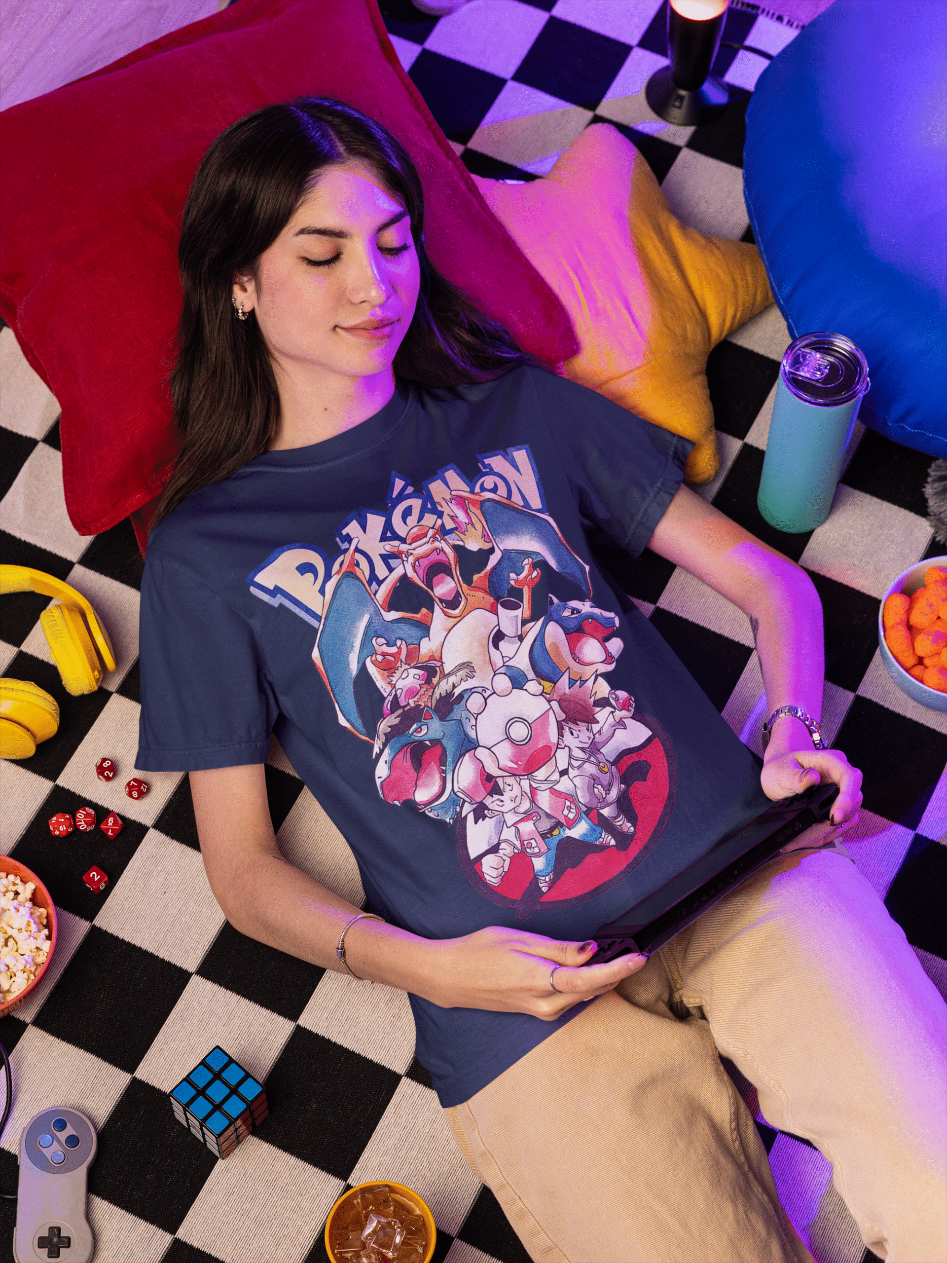 Kanto Reign: The OG Battle Unisex Tee - Image 5
