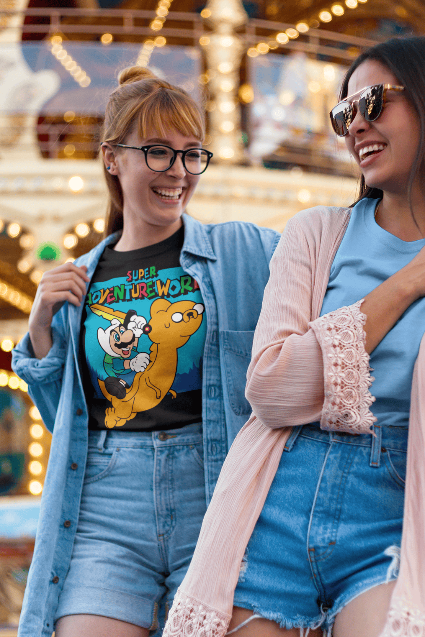 Super Adventure World | Premium Unisex Tee - Image 8