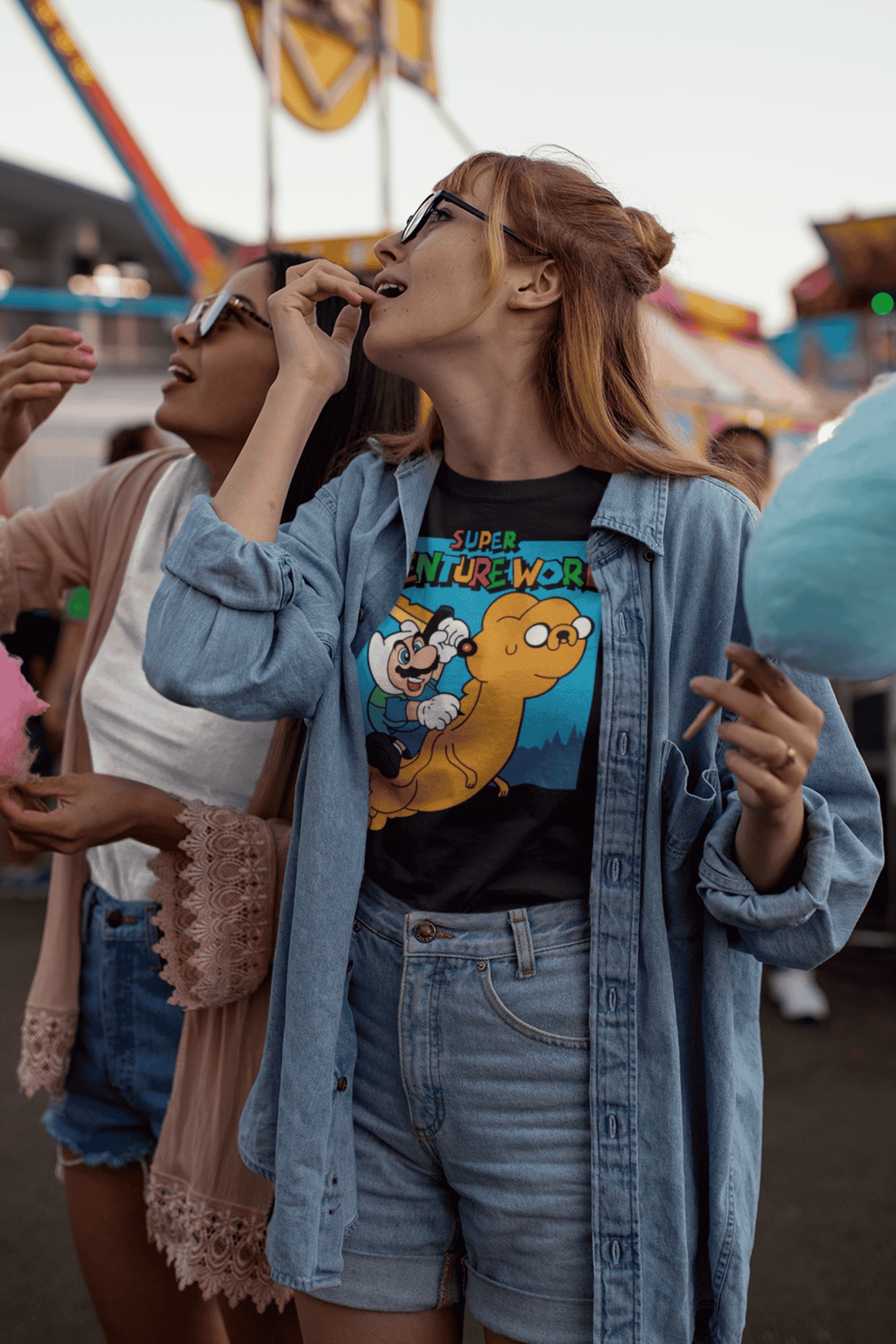 Super Adventure World | Premium Unisex Tee - Image 5