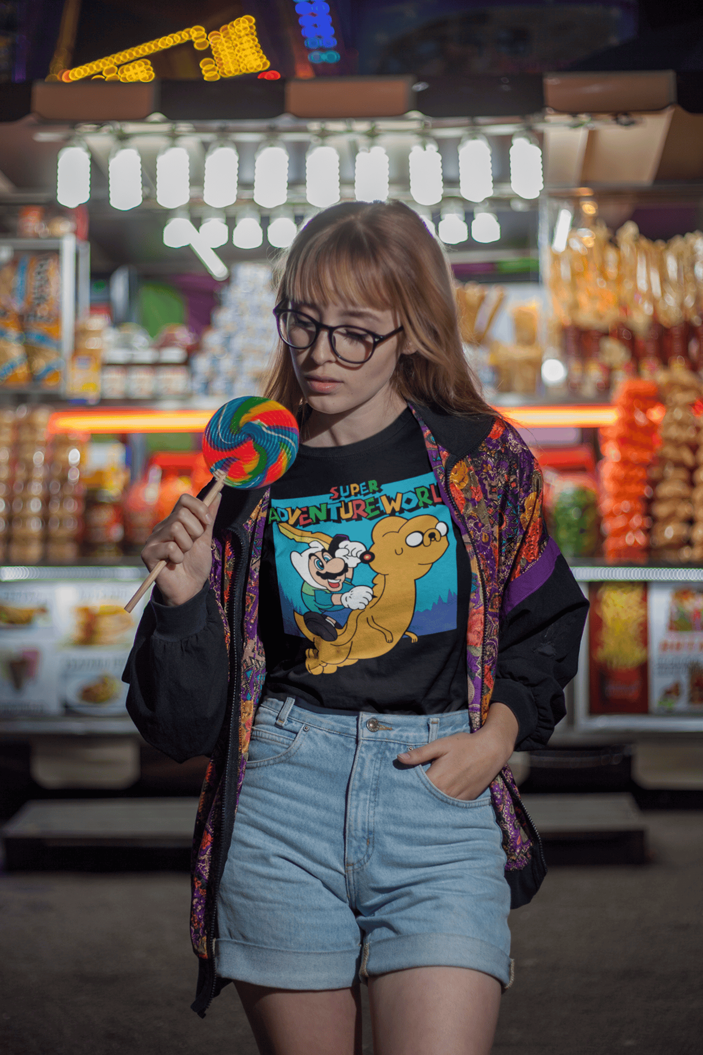Super Adventure World | Premium Unisex Tee - Image 7