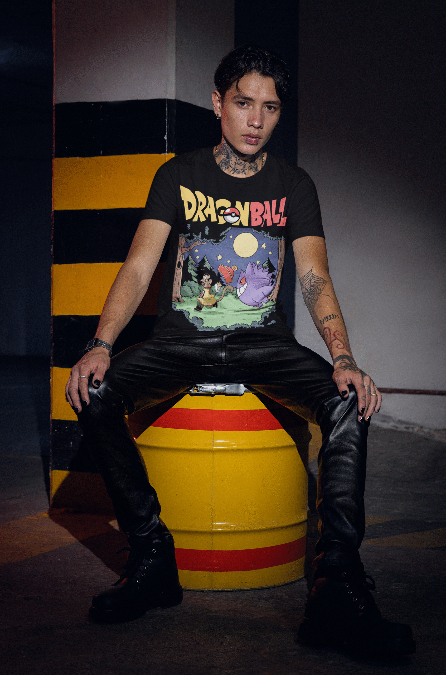 Catch ’Em Kamehame-ha! | Dragon Ball x Pokémon Unisex Tee