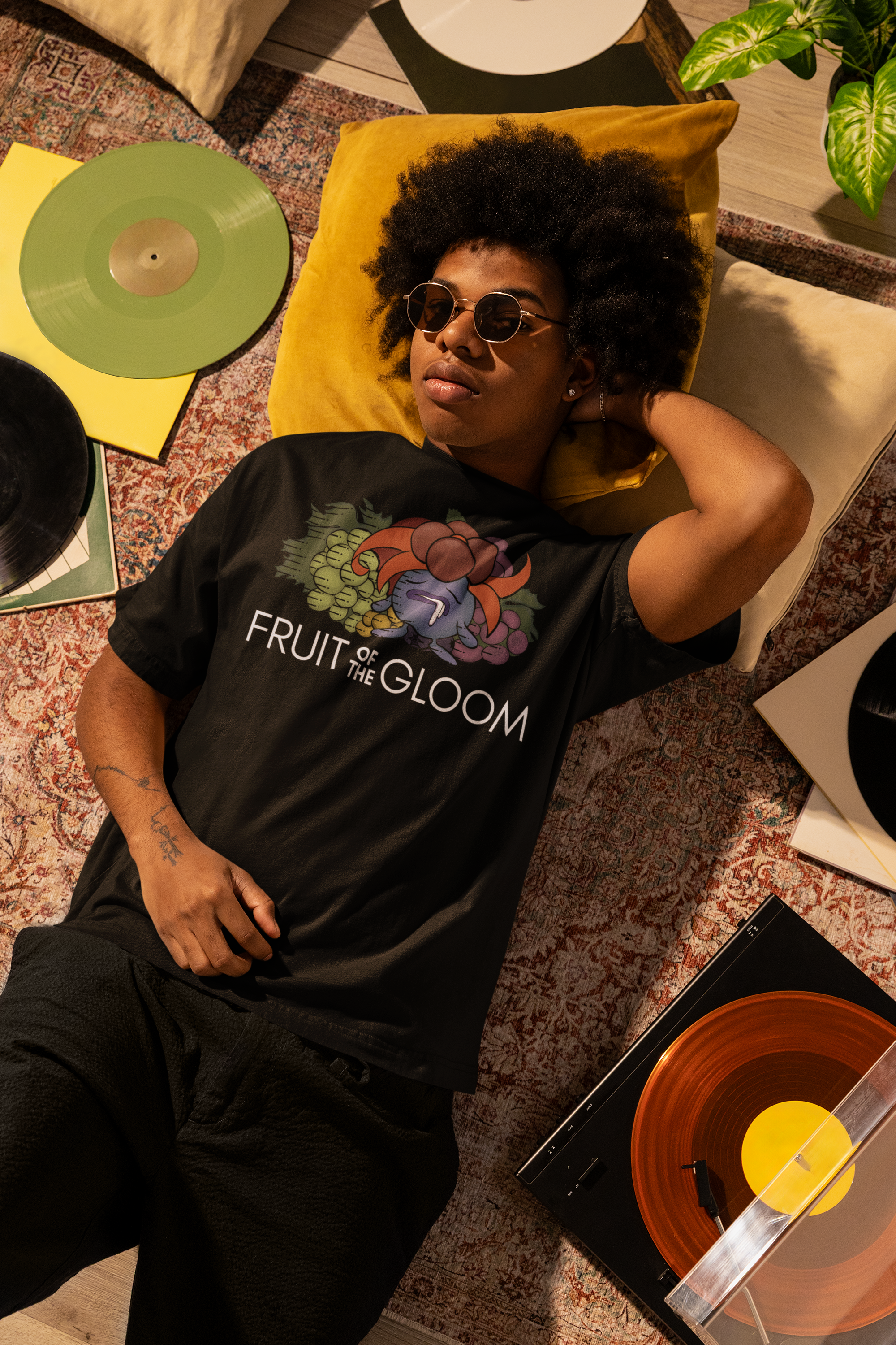 Fruit of the Gloom Unisex Tee — Still Poisoned. Still Playing.